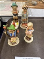 (4) Hummel Figurines