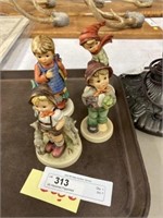 (4) Hummel Figurines