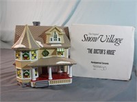 *Department 56 Snow Village "The Doctor's House" -