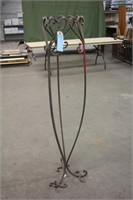 Decorative Metal Stand, Approx 56"x10"