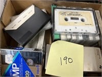 CASSETTE TAPE AND MORE LOT