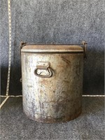 Large Old Metal Cooking Pot