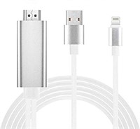Compatible with iPhone To HDMI Adapter Cable