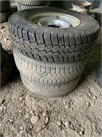 16" Tires c/w Rims (3)