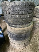 Misc 14" Tires (6)