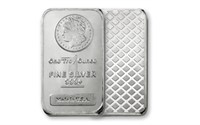 1 oz. Morgan Design Silver Bar -.999 pure