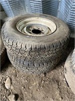 16.5 Tires c/w Rims (2)
