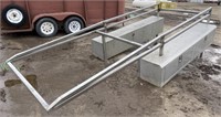 (CK) Truckbed Mounted Ladder Rack w/ Tool Boxes
