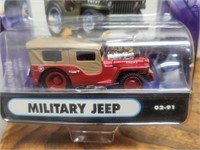NEW Muscle Machines Military Jeep1:64 Scale