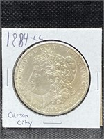 1884-CC MORGAN DOLLAR