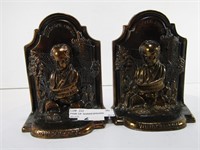 PAIR OF SHAKESPEARE BOOKENDS - 4.5" TALL