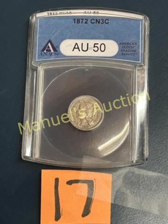 JULY COIN AUCTION