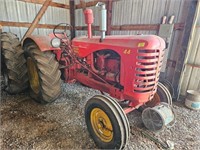 restored Massey-Harris 44. Tractor