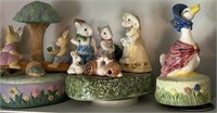 Vintage Rabbits & Mother Goose Collectibles