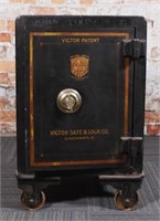 A Victor Iron Store Keepers Safe, Victor Safe &