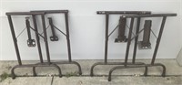 2 Pairs of Folding Table Legs