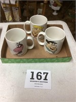 Flintstones mugs