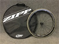 454 Zipp Carbon Fiber Bicycle Wheel with Case