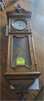OAK HANGING WESTMINISTER CHIME WALL CLOCK