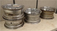 (4) CRAGAR SS WHEELS (2 ARE 14X8, 2 ARE 14X6)