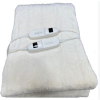 Double Size White Heater Blanket
