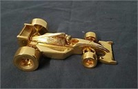 4 inch brass race car