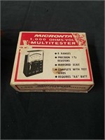 Vintage micronata 1000 ohm multitester