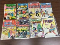 Reggie, Betty and Veronica, Jughead comic books