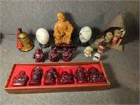 Oriental Figures feat. Hand Painted Eggs, Wood