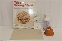 New Pizza Stone, Garlic Baker, The Shaker