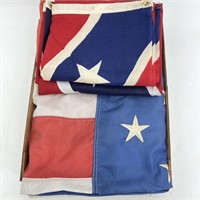 Tray- American Flag & 2 Confederate Flags