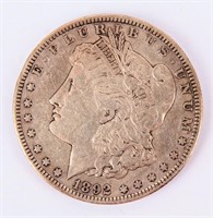 Coin 1892-S Morgan Silver Dollar Fine