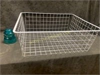 large wire organizing or storage basket