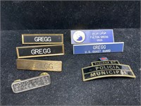 Military  name pins