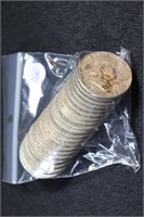 Bag Lot - Roll - Mixed Date Franklin Half Dollars