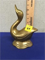 7" Brass Duck