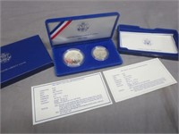 1986 Liberty Proof Coins w/Case ($1 is 90% Silver)