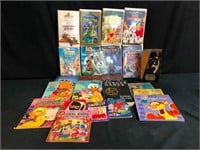 Children's Books & VHS Movies