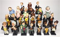 24 Pc. Royal Doulton Dickens Figurine Set