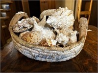 Basket filled w/Shells