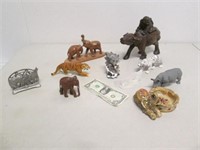 Lot of Animal Figurines & Collectibles - Ornate