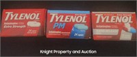 Tylenol Extra Strength, Tylenol PM, Tylenol Rapid