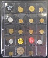 Group of Tokens, Medals & Chips