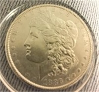 1886 Morgan US Silver Dollar - Philadelphia mint
