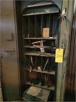 SAW BLADE CABINET & CONTENTS