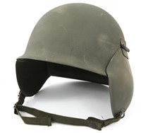 USAF M3 AIR CREW GUNNER'S FLAK HELMET WITH LINER