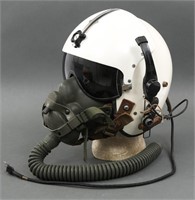 USAF PILOT'S HGU-2/P FLIGHT HELMET & OXYGEN MASK