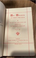 Antique Book: 1885 Pos Posarum Ex Horto Poetarum