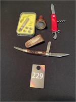 Pocket Knives, & Other Items