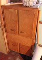 4 door cabinet - 27" deep x 24" wide x 44.5" high